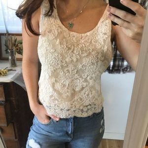 VINTAGE Lace Top